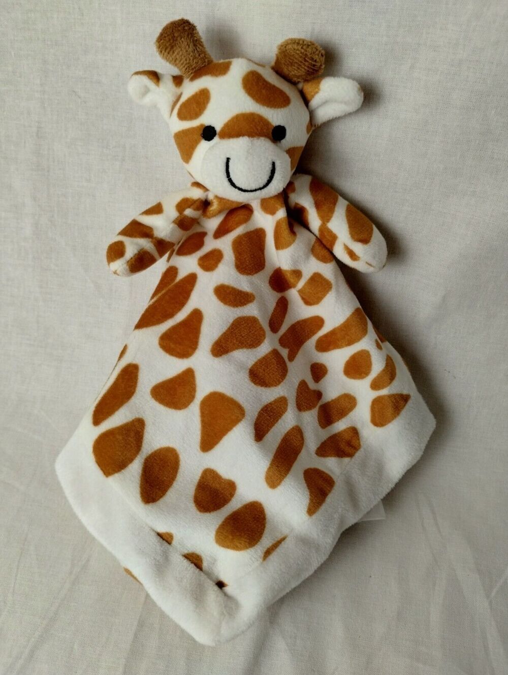 Apricot Lamb Giraffe Lovey Security Blanket Plush Stuffed Animal - Baby 13 Inch